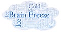Brain Freeze word cloud.