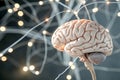 Brain function, psychology, memory, or mental activity concept