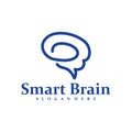 Brain logo design concept vector. Brain Care Logo Design Template. Creative Symbol. Icon Royalty Free Stock Photo
