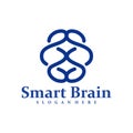 Brain logo design concept vector. Brain Care Logo Design Template. Creative Symbol. Icon Royalty Free Stock Photo