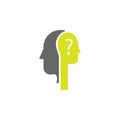 Brain, philosophy icon. Element of Science experiment icon for mobile concept and web apps. Detailed Brain, philosophy can be used