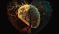 The Brain\'s Web of Knowledge: Neuronal Connections and Learning Communication background