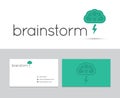 Brain storm logo