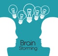 brain storming design Royalty Free Stock Photo