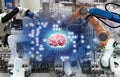Brain technology ai cycle control robot the manufacturing industry robots and mechanical
