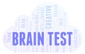 Brain Test word cloud