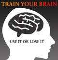 Brain training Royalty Free Stock Photo