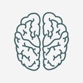 Brain vector icon