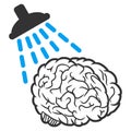 Brain Washing Vector Icon Royalty Free Stock Photo