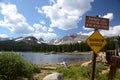 Brainard lake - Colorado Royalty Free Stock Photo