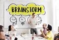 Brainstorm Business Work Discussion Concept