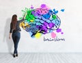 Brainstorm concept Royalty Free Stock Photo