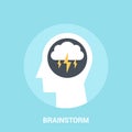 Brainstorm icon concept