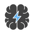 Brainstorm icon vector image.