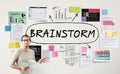 Brainstorm Inspiration Ideas Analysis Concept