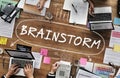 Brainstorm Inspiration Ideas Analysis Concept