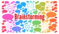Brainstorming concept Royalty Free Stock Photo