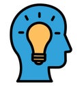 Brainstorming Isolated Vector icon which can easily modify or edit Royalty Free Stock Photo