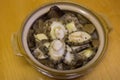 Braised Abalone and Chinese Mushroom