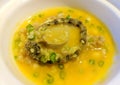Braised abalone in yellow sauce