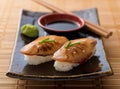 Braised Eel Nigiri Royalty Free Stock Photo