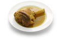 Braised lamb shank, iranian cuisine Royalty Free Stock Photo