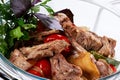 Braised Meat Ribs with Vegetables