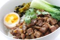 Braised pork rice , taiwanese cuisine