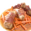 Braised Rabbit Parcels Royalty Free Stock Photo