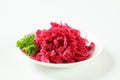 Braised red cabbage Royalty Free Stock Photo