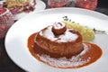 Braised Veal Shank w/Red Wine Tomato Sauce Royalty Free Stock Photo