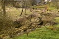 Susza brak wody w rzekach Europy Royalty Free Stock Photo