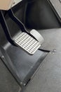 Brake and accelerator pedal for cars. Royalty Free Stock Photo