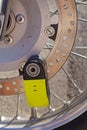 Brake disc lock