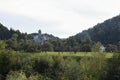 Bram Romania, 29th of September: Bran Castle view from Poiana Regelui park