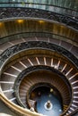 Bramante Spiral Staircase Vatican Museum Rome Royalty Free Stock Photo
