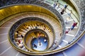 Bramante spiral staircase in the Vatican Pio-Clementine Museum