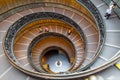 Bramante Staircase, exit stairs from Vatican City Royalty Free Stock Photo