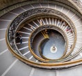 Bramante Staircase in Vatican Museum in the Vatican City. Rome, Italy Royalty Free Stock Photo