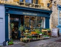 Bramble & Wild Flower Shop front on Catherine Hill, Frome, Somerset