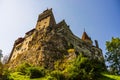 Bran Castle Castelul Bran. Legendary historical castle of Dracula in Transylvania, Brasov region, Romania Royalty Free Stock Photo