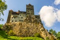 Bran Castle Castelul Bran. Legendary historical castle of Dracula in Transylvania, Brasov region, Romania Royalty Free Stock Photo