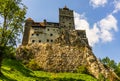 Bran Castle Castelul Bran. Legendary historical castle of Dracula in Transylvania, Brasov region, Romania Royalty Free Stock Photo