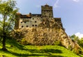 Bran Castle Castelul Bran. Legendary historical castle of Dracula in Transylvania, Brasov region, Romania Royalty Free Stock Photo