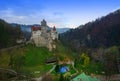 Bran castle or Dracula landmark in Transylvania, Romania Royalty Free Stock Photo