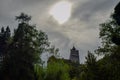 Bran Castle or Dracula Castle in Transylvania, Romania Royalty Free Stock Photo