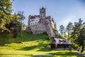 Bran Castle of Dracula in Transylvania in Romania Royalty Free Stock Photo