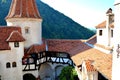 Bran castle, home of Dracula, Brasov, Transylvania Royalty Free Stock Photo