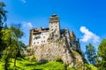 Bran Castle in the immediate vicinity of Brasov, Transylvania Royalty Free Stock Photo