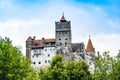 Bran Castle in the the immediate vicinity of Brasov, Transylvania, Romania Royalty Free Stock Photo